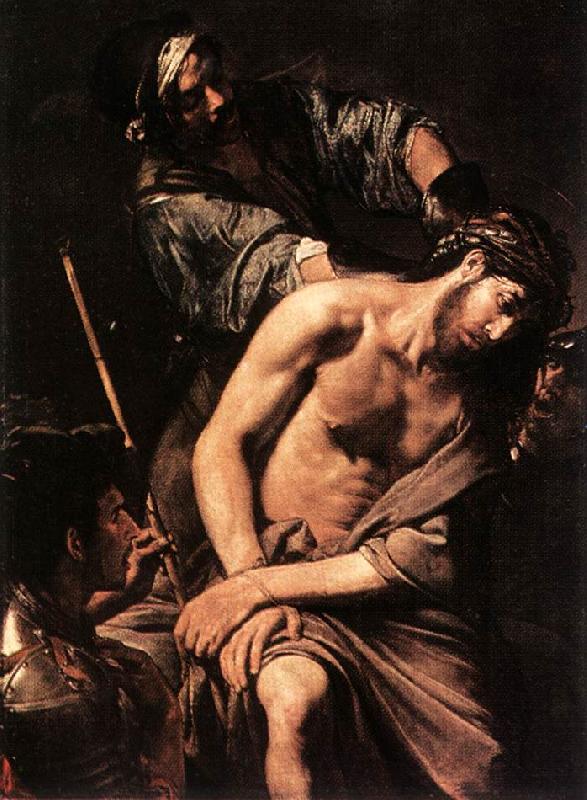 VALENTIN DE BOULOGNE Crowning with Thorns a Sweden oil painting art